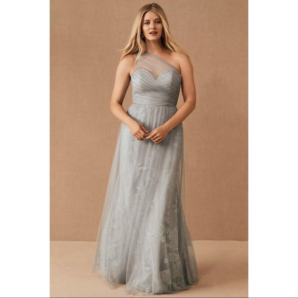 Hayley Paige x BHLDN Phoebe Dress in ‘Pewter’
